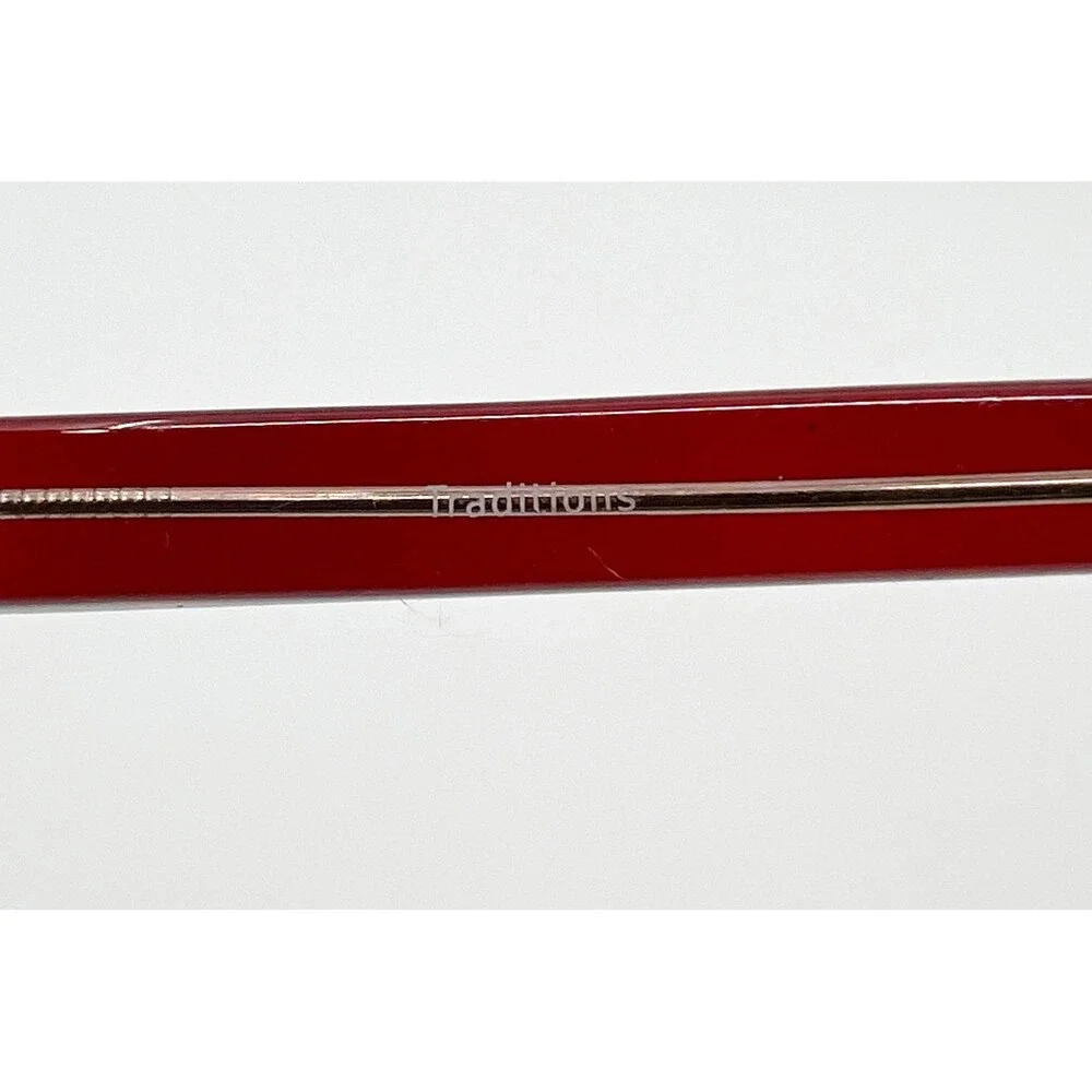 Traditions Eyeglasses Womens Red Rectangular T01 Col 30 51-16-140 Frame Only